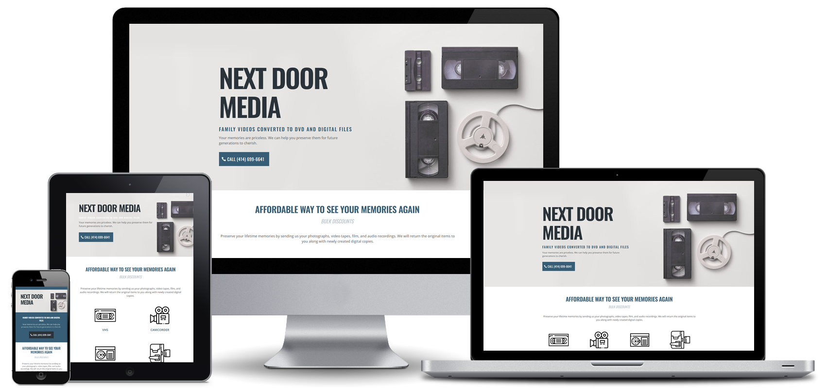 next door media website design