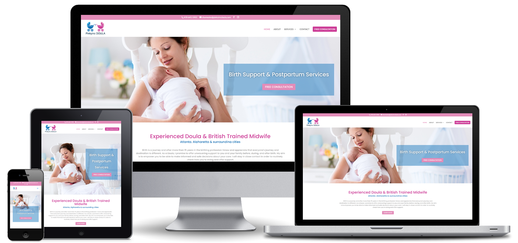 spa website design